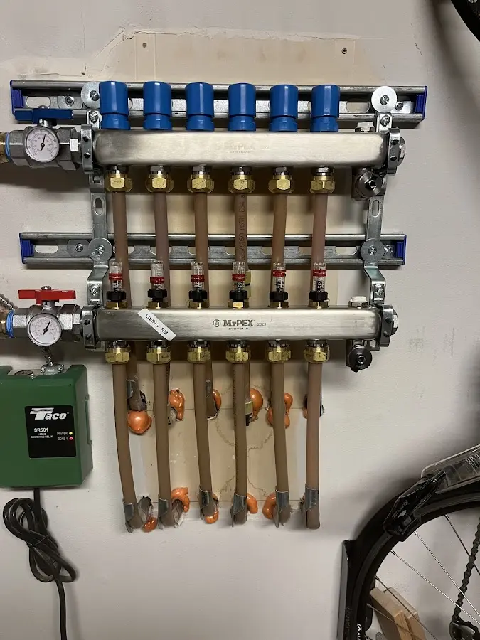 Plumber performing Leak Detection at a residential property in Truckee